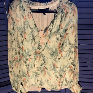Floral Print Blouse SZ XL